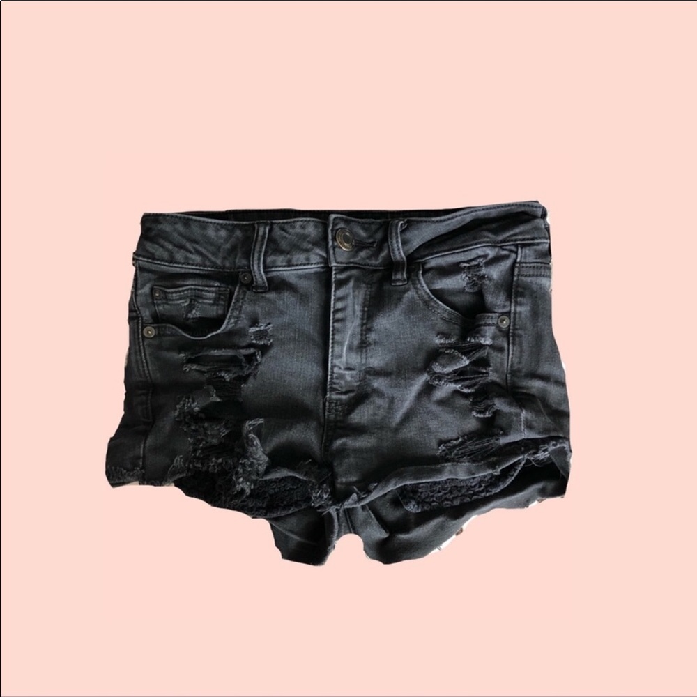 AE BLACK SHORTS